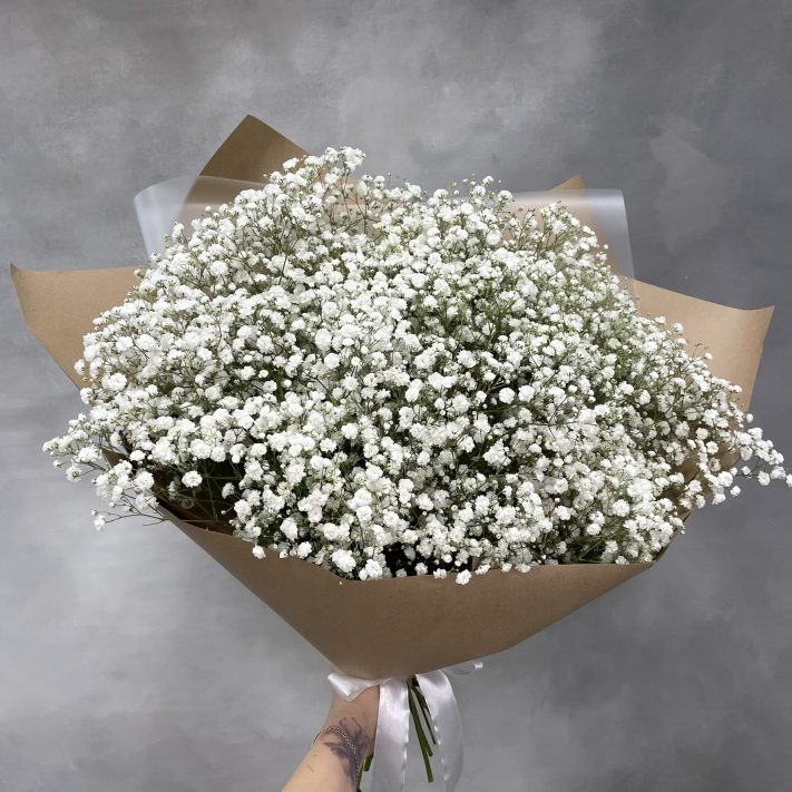 antalya kemer florist gypsophila bouquet 