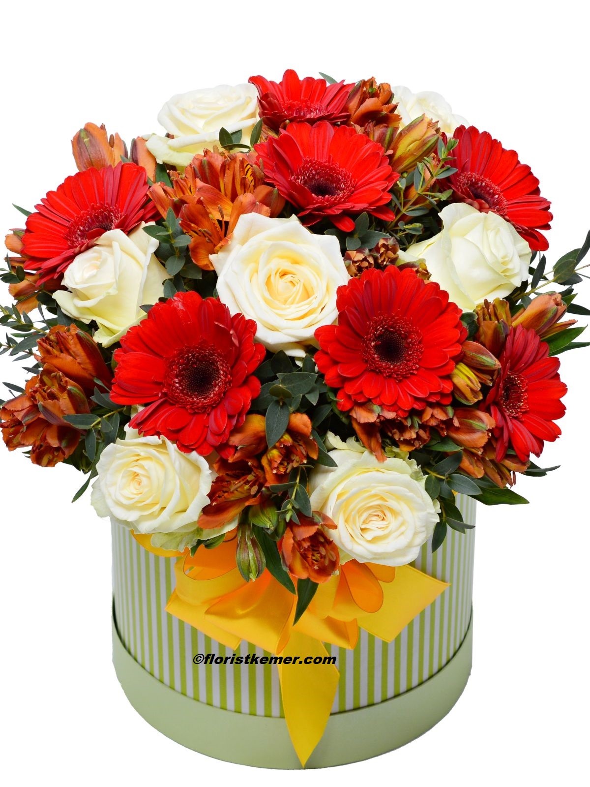  Kemer Flower Gerbera & Roses in Box