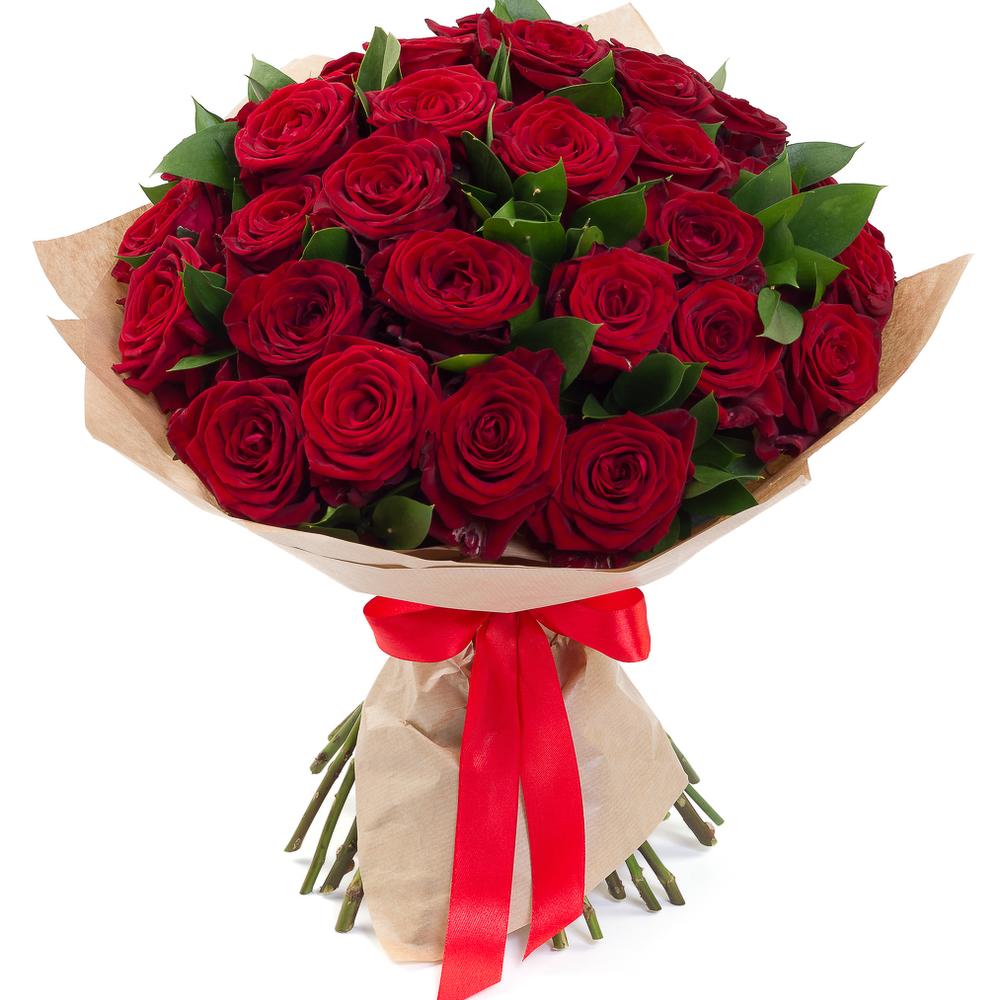  Kemer Flower Order 35 Pieces Red Rose Bouquet